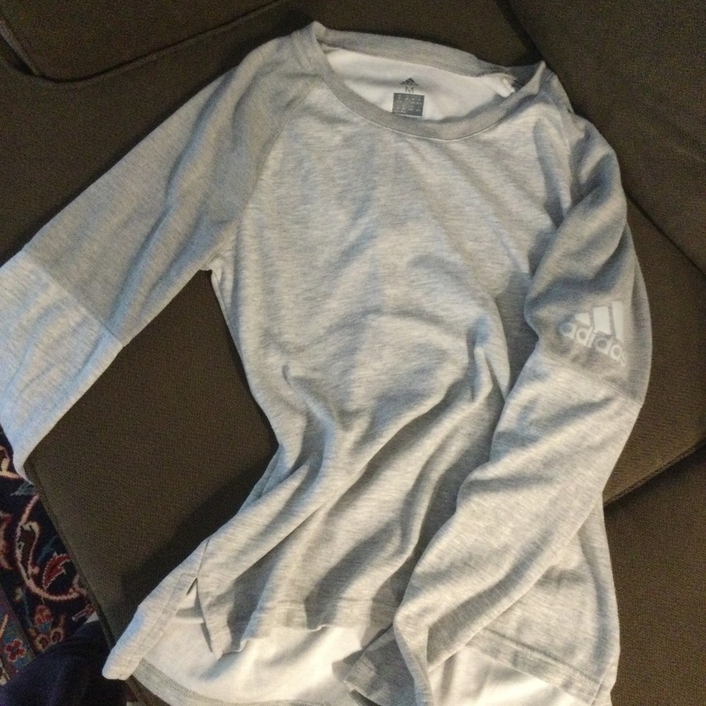 Adidas long sleeved Climalite shirt
